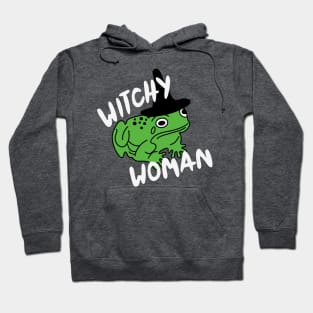 Witchy Woman Frog Hoodie